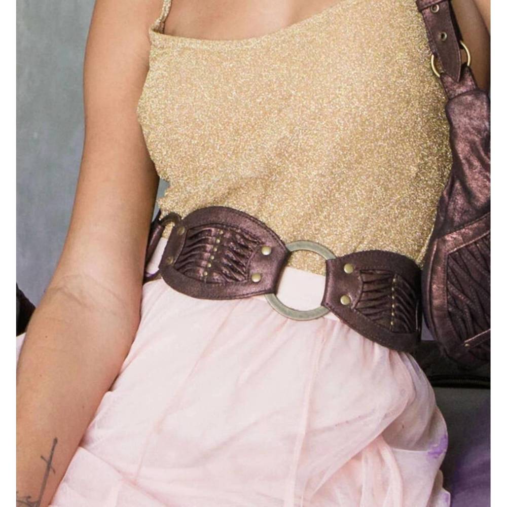 NEW HIPSTIRR poppy dress belt in copper